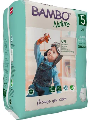 Produktbild von Bambo Nature Pants, Gr. 5, 12-18 kg   | Packung (19 Stück)