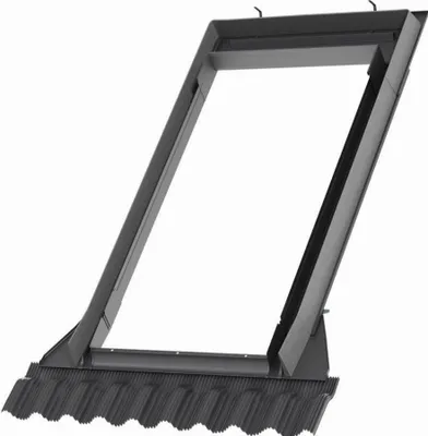 Image de VELUX EW CK02 0000, protection anti-éclaboussures pour fenêtre, blanc, mat