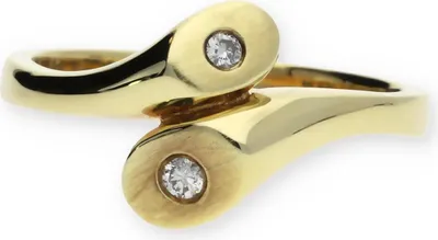 Produktbild von JuwelmaLux Damen Ring 585er Gelbgold mit 0,05 ct Brillanten JL30-07-0712 54
