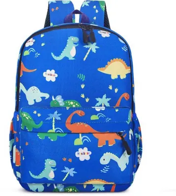 Produktbild von Kleuterspielzeug-Tasche mit Dinosaurusmotiv aus Reißfestem Material, 30 Liter Fassungsvermögen