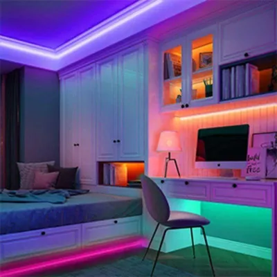 Image de Ruban LED Connecté WiFi RGBW+CCT 5M 12V IP44 90LED/m
