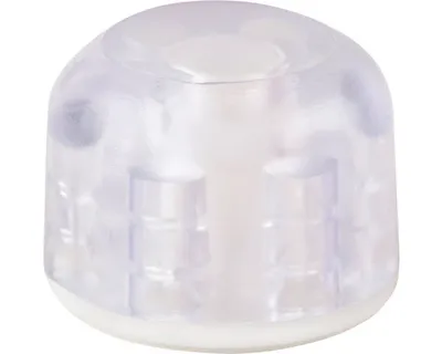 Obrázek produktu pro Dveřní zarážka Ø 30x23mm, transparentní