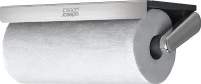 Produktbild von Joseph Joseph RollGrip Unterbau Küchenrollenhalter, Platzsparend, Federspannarm,