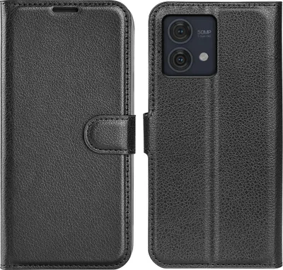 Produktbild von Motorola Moto G84 Hülle - Coverup Klapphülle - Schwarz