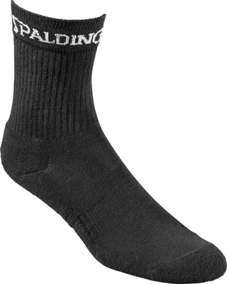 Produktbild von Spalding Socken Mid Cut (VPE 3 Paar) - schwarz - Größe: 41-45, 300319402