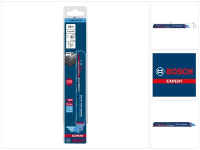 Obrázok produktu pre Bosch 2 608 900 370, Pílový list, liatina, Kov, karbid, Modrá, 17,5 cm, 3 mm