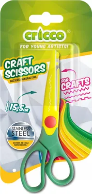 Produktbild von CRICCO Dekoschere mit Mustern 15,5 cm