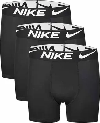 Zdjęcie produktu dla Nike Kids Essential Micro – bokserki, 3 sztuki, czarne, dla chłopców w wieku 12–13 lat, czarne, dla chłopców w wieku 12–13 lat