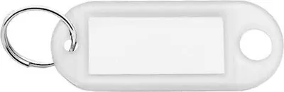 Obrázek produktu pro Štítky na klíče CombiCraft Transparent 55 x 22 mm - 100 kusů