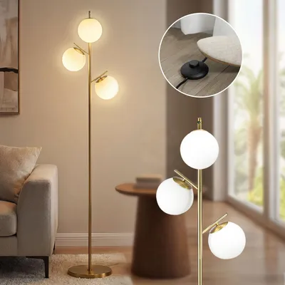 Produktbild von HOMCOM Stehleuchte, Stehlampe, 40 W Standlampe mit E27 Fassung exkl. Glühbirne