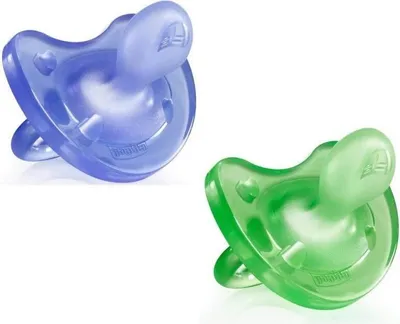 Produktbild von Physio Soft aktiver kieferorthopädischer Schnuller, 12m+, lila/grün