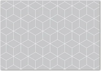 Produktbild von Tulup® Leinwandbild - 100x70 cm - Wandkunst - Drucke auf Leinwand - Leinwanddruck  - Sonstige - Grau - Geometrische Figuren