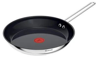 Produktbild von Tefal Nordica H8710655, Rund, Allzweckpfanne, Schwarz, Edelstahl, Keramik, Edelstahl, 2,5 l