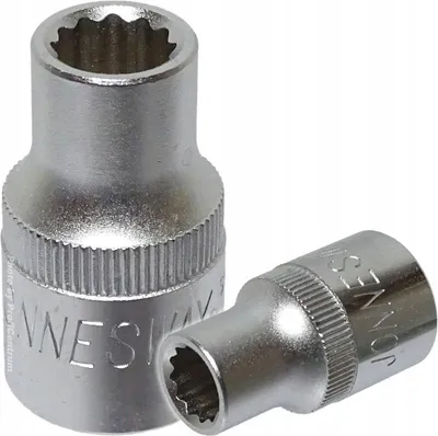 Immagine prodotto di Nasadka dodecagonale Jonnesway 1/2" 9mm, corto, Cr-Mo, alta resistenza, ideale per lavori di precisione, estremamente durevole, utensile professionale da officina