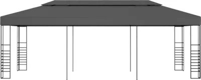 Produktbild von vidaXL Gartenpavillon 3x6 m Anthrazit