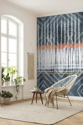 Zdjęcie produktu dla Tapeta włókninowa Komar "Native" - rozmiar: 200 x 250 cm (szerokość x wysokość), 4 panele