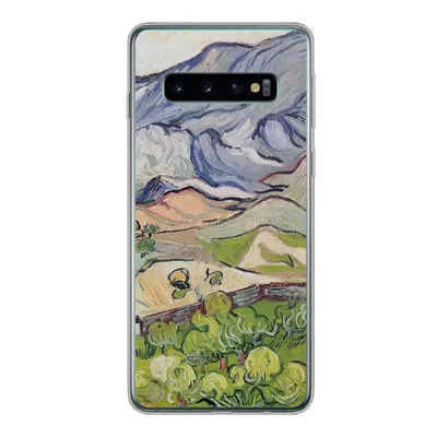 Produktbild von MuchoWow® Handyhülle Schutzhülle Hülle für Samsung Galaxy S10 Die Alpen - Vincent van Gogh Silikon Softcase Handy Hülle - Handytasche