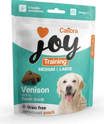 Obrázok produktu pre Calibra Joy Dog Training Medium&Large Venison&Duck 300g