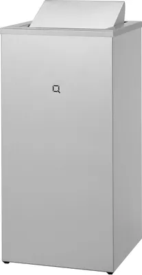 Immagine prodotto di Contenitore per rifiuti Qbic-Line - Cestino - Con coperchio - 85 litri - Acciaio inossidabile