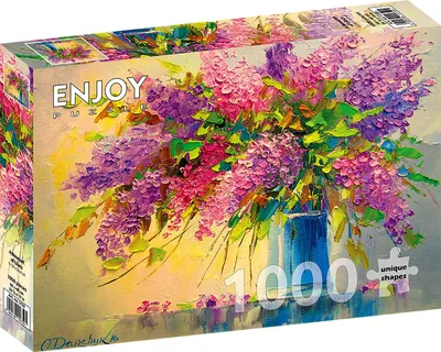 Zdjęcie produktu dla Puzzle 1000 elementów Enjoy – Bukiet bzu