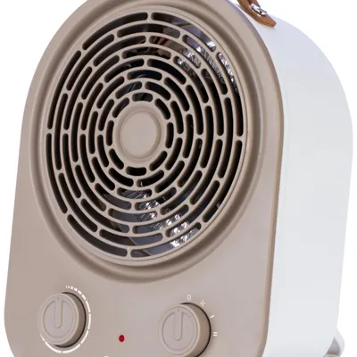 Zdjęcie produktu dla Ardes AR4F17, Wentylator elektryczny ogrzewacza pomieszczeń, Klasa II, IPX0, Wewnętrzna, Podłoga, Beżowy, Biały