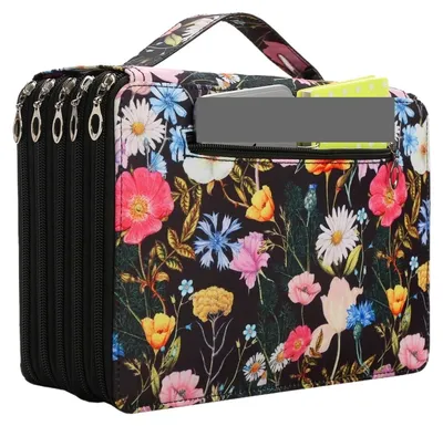 Image de Grande trousse pour fournitures scolaires avec 250 compartiments