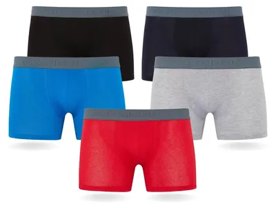 Productafbeelding van FM London 5-pack heren boxershorts - Ademende herenonderbroeken voor iedereen