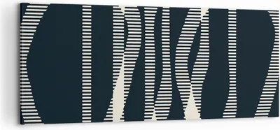 Produktbild von Bild auf Leinwand - Leinwandbild - Einteilig - Abstraktion künstlerisch kreativ - 120x50cm - Wand Bild - Wanddeko - Wandbilder - Leinwanddruck - Bilder - Wanddekoration - Leinwand bilder AB120x50-4943
