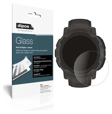 Obrázok produktu pre 2x ochranná fólia pre Garmin Instinct 2 (45 mm) matná - Anti-Shock 9H Film dipos Glass Plastic Glass