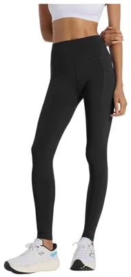 Zdjęcie produktu dla Legginsy New Balance Malla larga New Balance Sleek Pocket High Rise puro mujer dla Uni