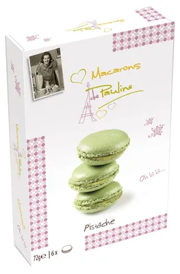 Produktbild von Macarons de Pauline Pistache 72g