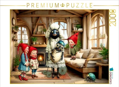 Produktbild von CALVENDO Puzzle Kinderstube | 2000 Teile Lege-Größe 90x67cm Foto-Puzzle für glückliche Stunden