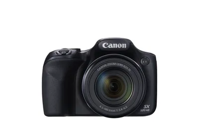 Produktbild von Canon PowerShot SX520 HS, 16 MP, 4608 x 3456 Pixel, CMOS, 42x, Full HD, Schwarz