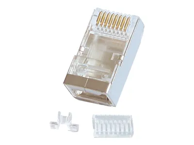 Produktbild von Lindy 62435, RJ-45 8-pin cat.6, Grau, 10 Stück(e)