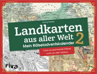 Immagine prodotto di Mappe di tutto il mondo 2 - Il mio calendario dell'avvento a forma di puzzle