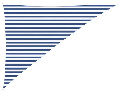 Immagine prodotto di Tenda da sole vidaXL blu e bianca 3 x 4 x 5 m, 100% poliestere Oxford