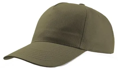 Image de Casquette de baseball Atlantis à 5 panneaux LT884 (taille unique) (olive)