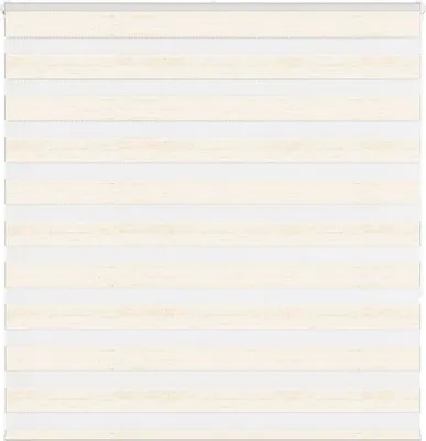 Productafbeelding van Zebra Blind 145x150cm stofbreedte 140,9cm polyester marmerbeige
