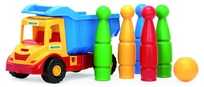 Produktbild von MULTI TRUCK Kipper mit Kegelset und Ball