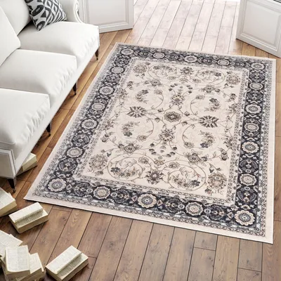 Produktbild von Mazovia Teppich Vintage - Wohnzimmer, Schlafzimmer, Esszimmer, Büro - Mittelhaarig - Rechteckig - Motiv Traditioneller Ethnische - 300x400 cm