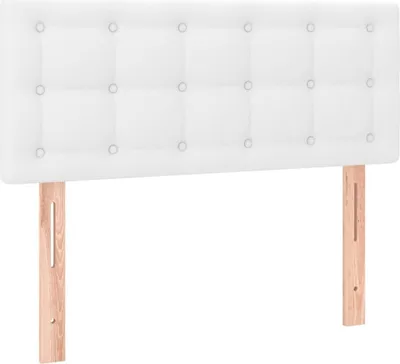 Produktbild von vidaXL Kopfteil Weiß 90x5x78/88 cm Kunstleder
