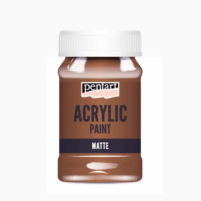 Immagine prodotto di PENTART Colore acrilico opaco, 100 ml, tonalità rosso-marrone
