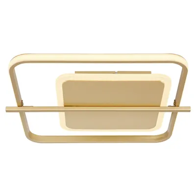 Produktbild von LED Deckenleuchte, Metall, Goldfarben, L 40 cm