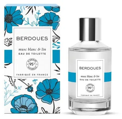 Obrázok produktu pre Parfémy Berdoues, Biely pižmo a ľan, toaletná voda, unisex, 100 ml