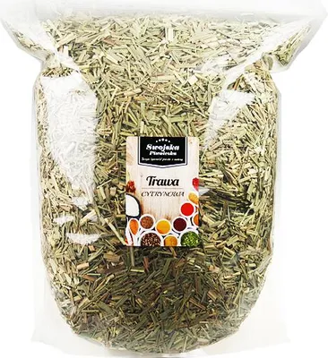 TRAWA CYTRYNOWA GRUBO CIĘTA 1KG SWOJSKA PIWNICZKA
