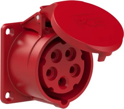 Obrázek produktu pro Zásuvka CEE pro povrchovou montáž Turbo Twist přímá 400V 16A IP44 PCE 315-6TT
