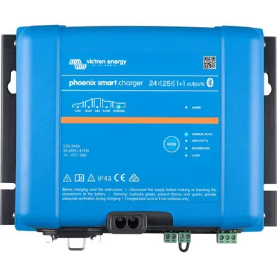 Immagine prodotto di Victron Phoenix Smart IP43 Caricatore 24/25(1+1)