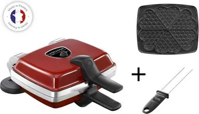 Immagine prodotto di Macchina per waffle 2 piastre 1000w Lagrange 039514