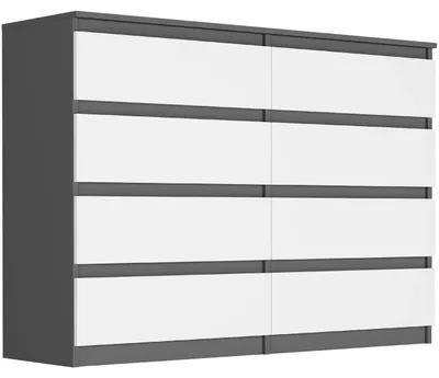 Produktbild von Kommode - Anthrazit Mix - 140 x 40 x 98 cm - Modern R-140-S8
