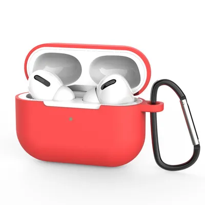 Obrázek produktu pro Silikonové pouzdro na AirPods 2/1 - Červené KP25133